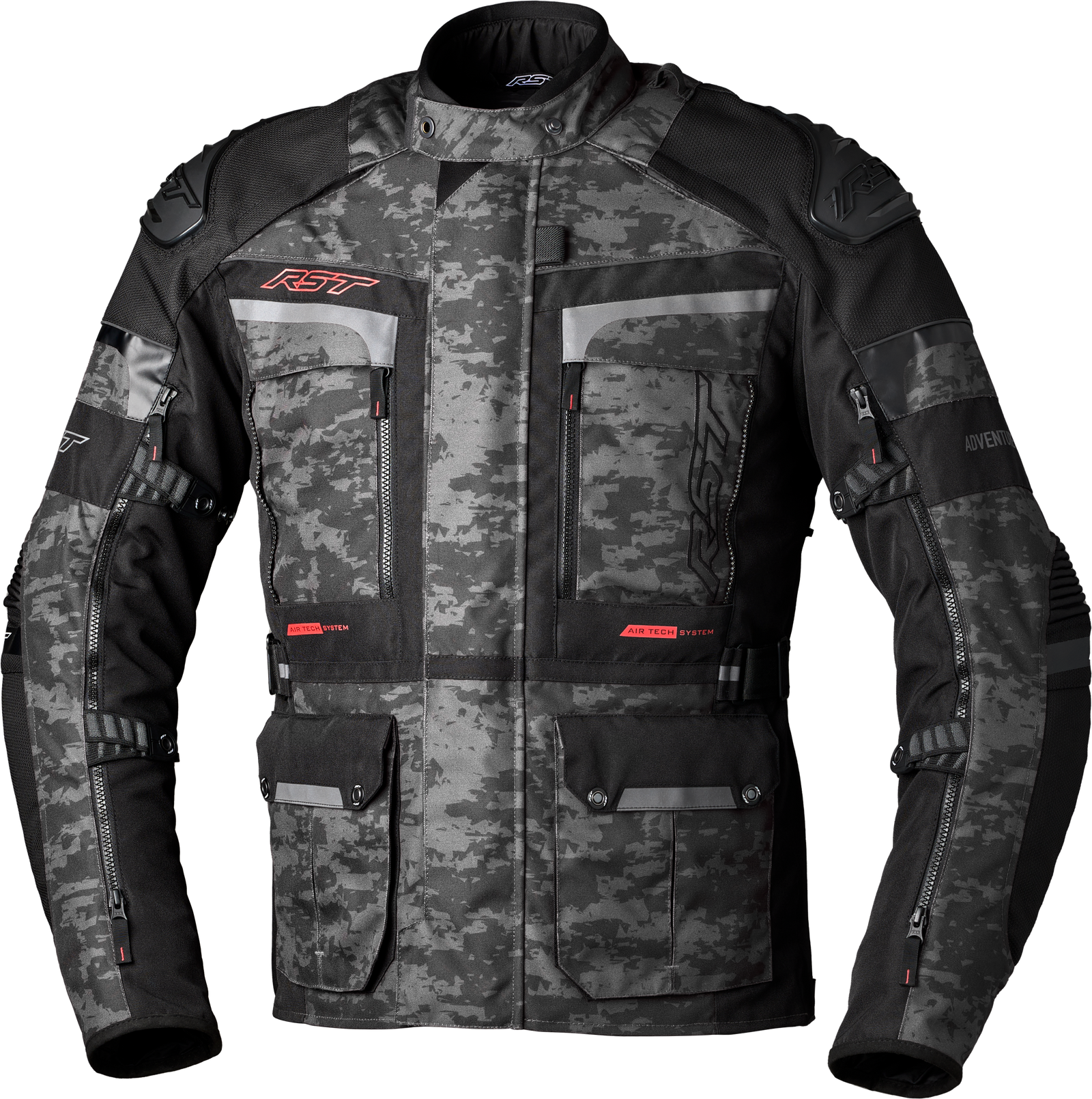 Pro Series Adventure X Ce Jacket Grey Camo Textile Xl