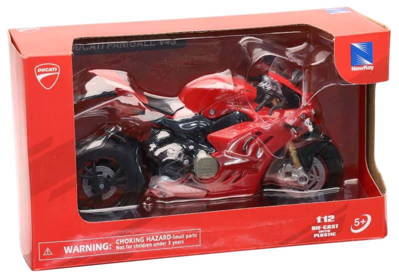 New Ray Toys Ducati Panigale V4 S Red Scale - 1:12