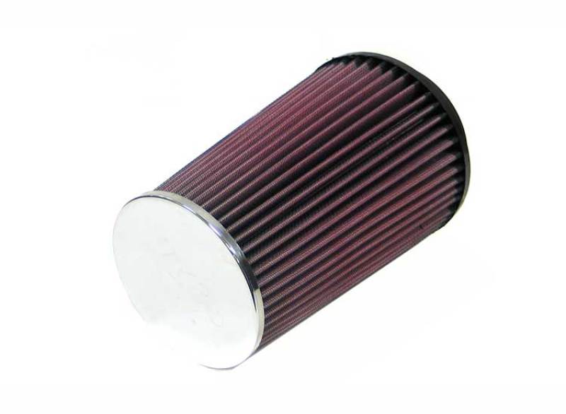 K&amp;N Universal Chrome Filter 4 inch FLG / 5 3/8 inch Bottom / 4 1/2  inch Top / 8 inch Height