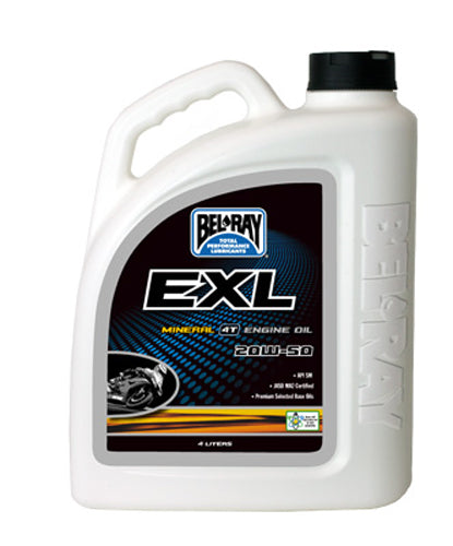 Exl Mineral Engine Oil 4t 20w50 4l