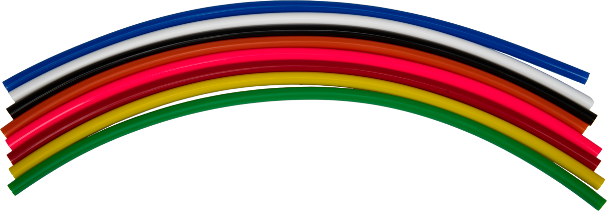 Gas Cap Vent Hose 18&quot; Multi Color 50/Pk