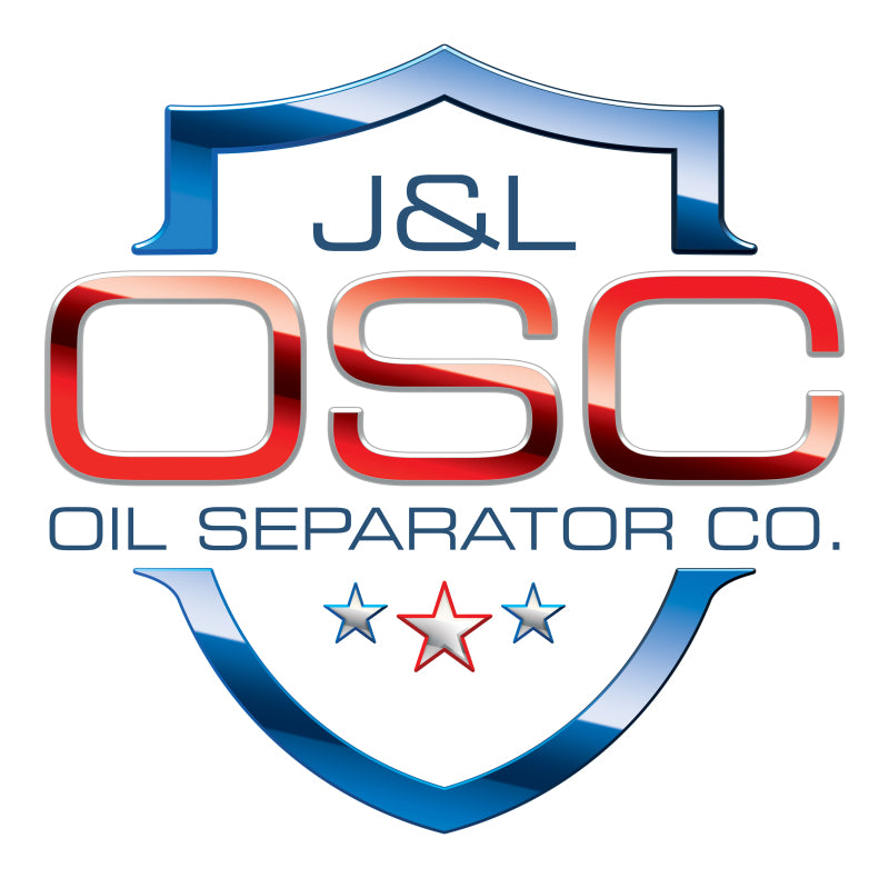 J&L 11-25 Jeep Grand Cherokee 5.7L Passenger Side Oil Separator 3.0 - Clear Anodized