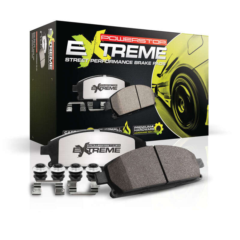Power Stop 19-21 Hyundai Veloster N Rear Z26 Street Brake Pads w/Hardware