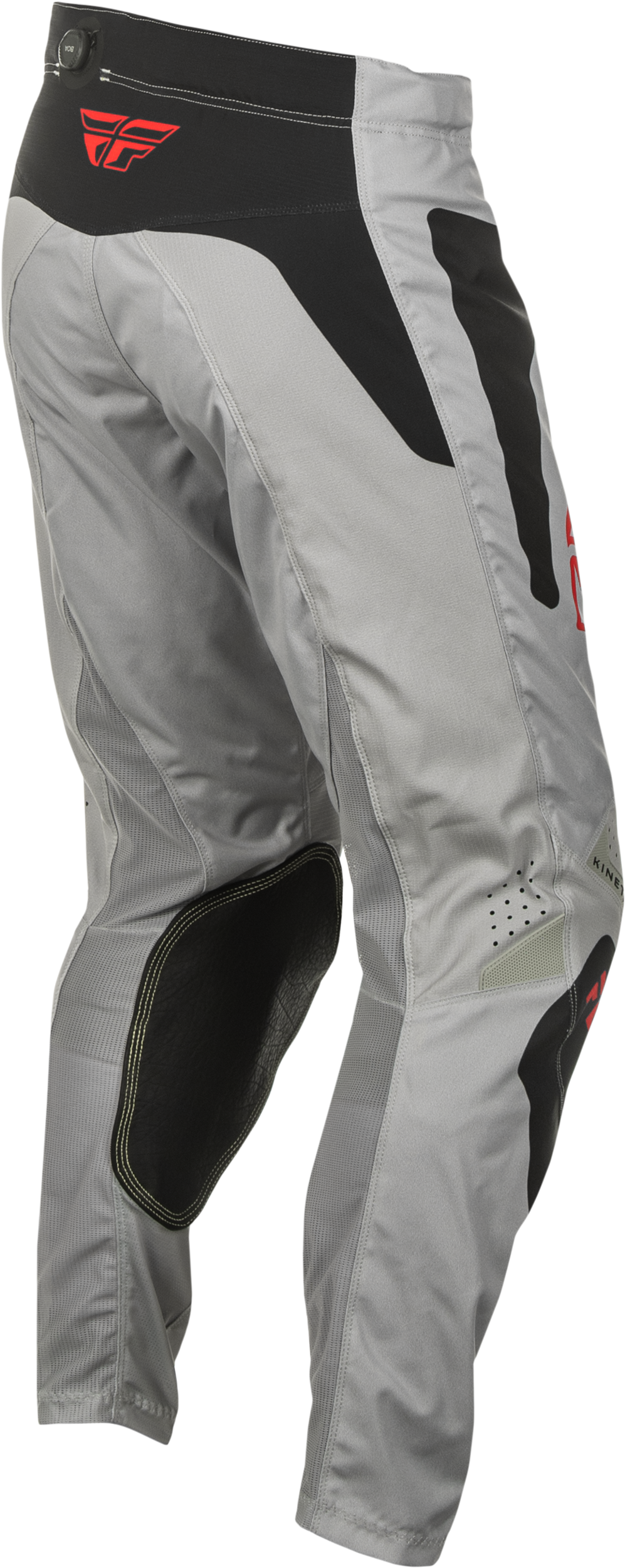 Kinetic Sym Pants Light Grey/Red/Black Sz 40
