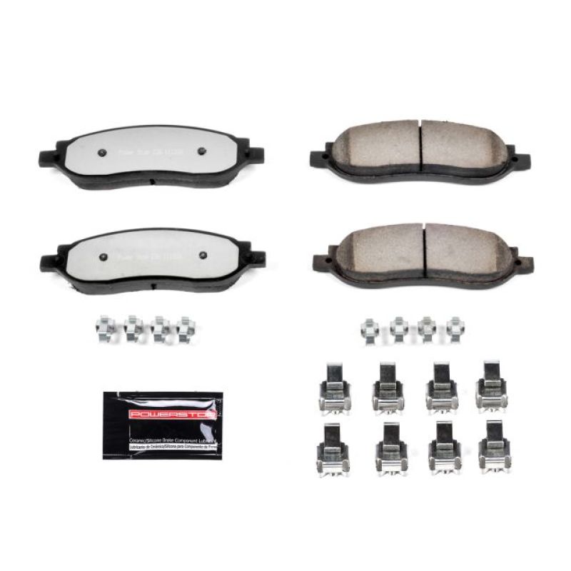 Power Stop 05-07 Ford F-250 Super Duty Rear Z36 Truck &amp; Tow Brake Pads w/Hardware