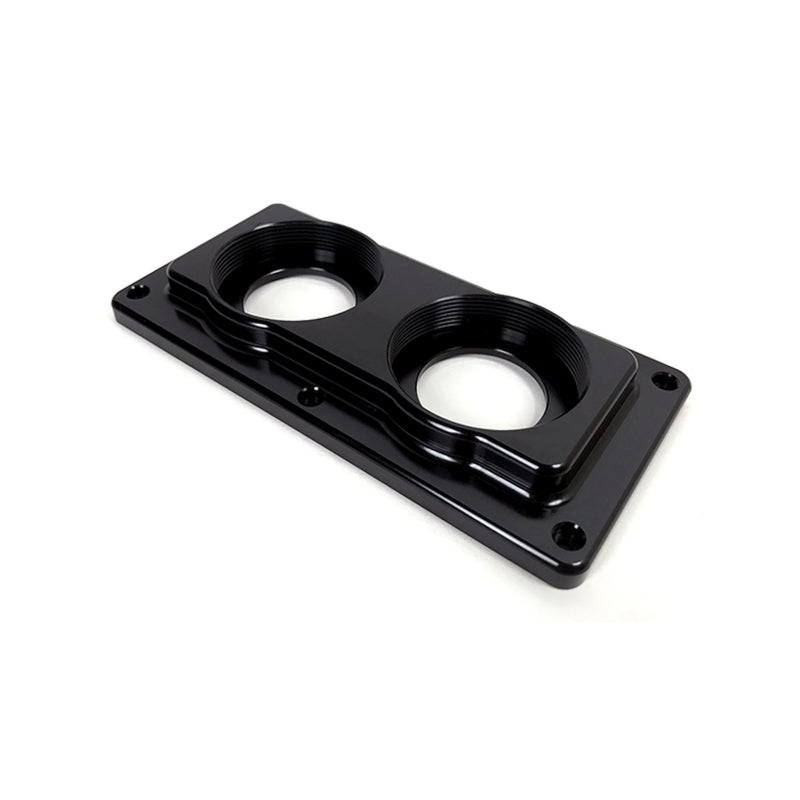 Baer Brakes GM/Ford 15/16in Bore Remaster 2-Bolt Left Port Master Cylinder Assembly - Black