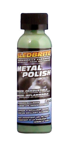 SLEDBRITE METAL POLISH  2 OZ.