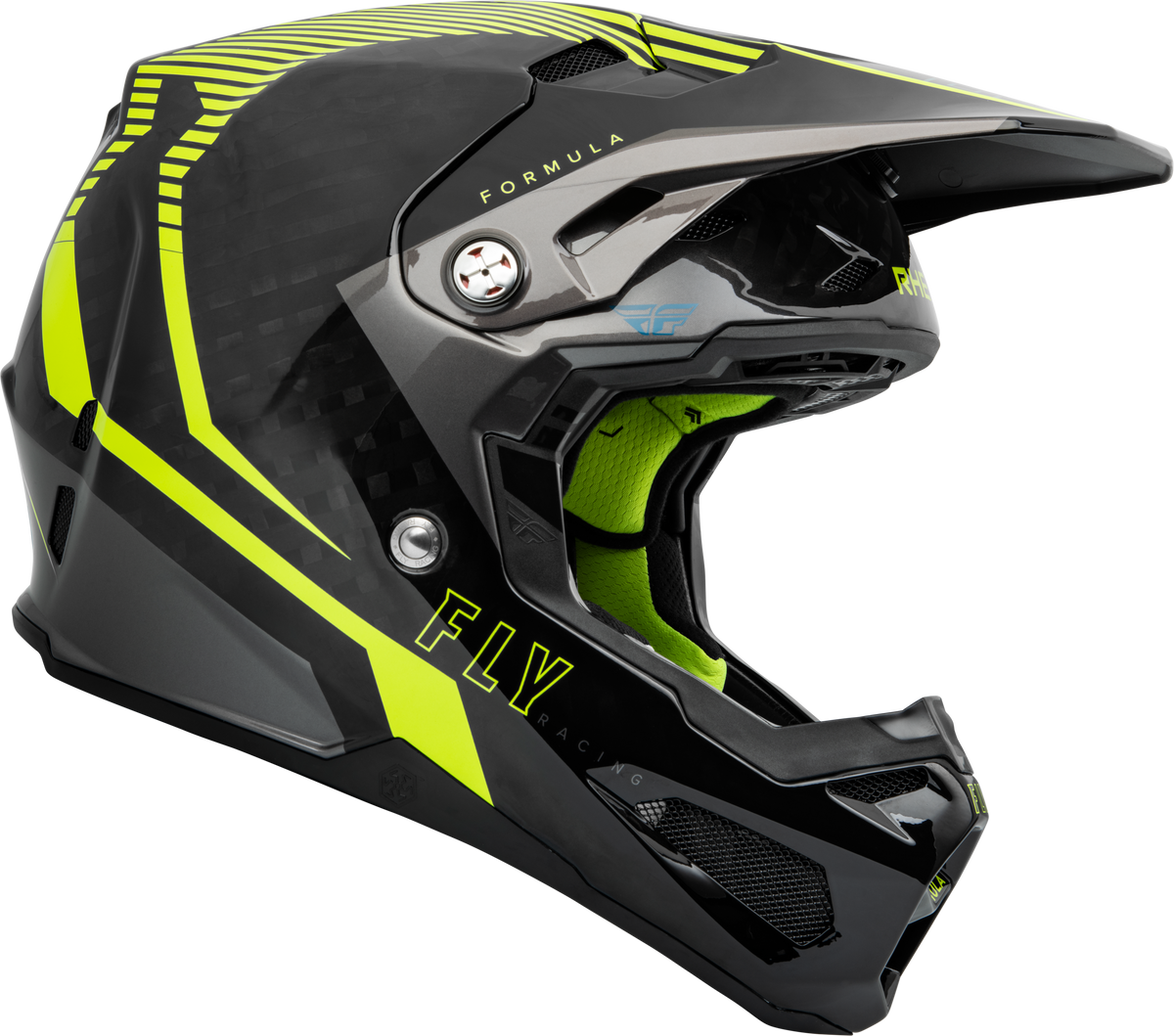 Formula Carbon Tracer Helmet Hi Vis/Black 2x