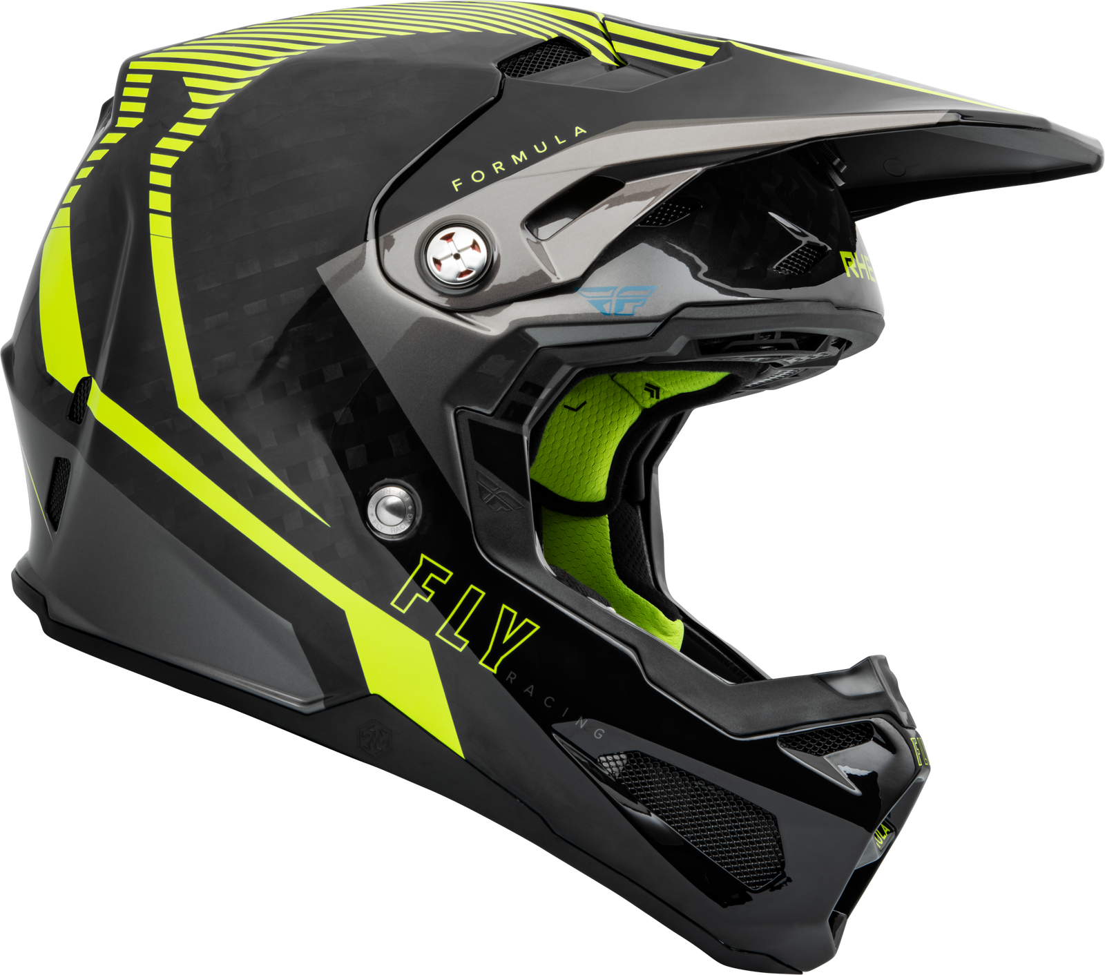 Formula Carbon Tracer Helmet Hi Vis/Black 2x
