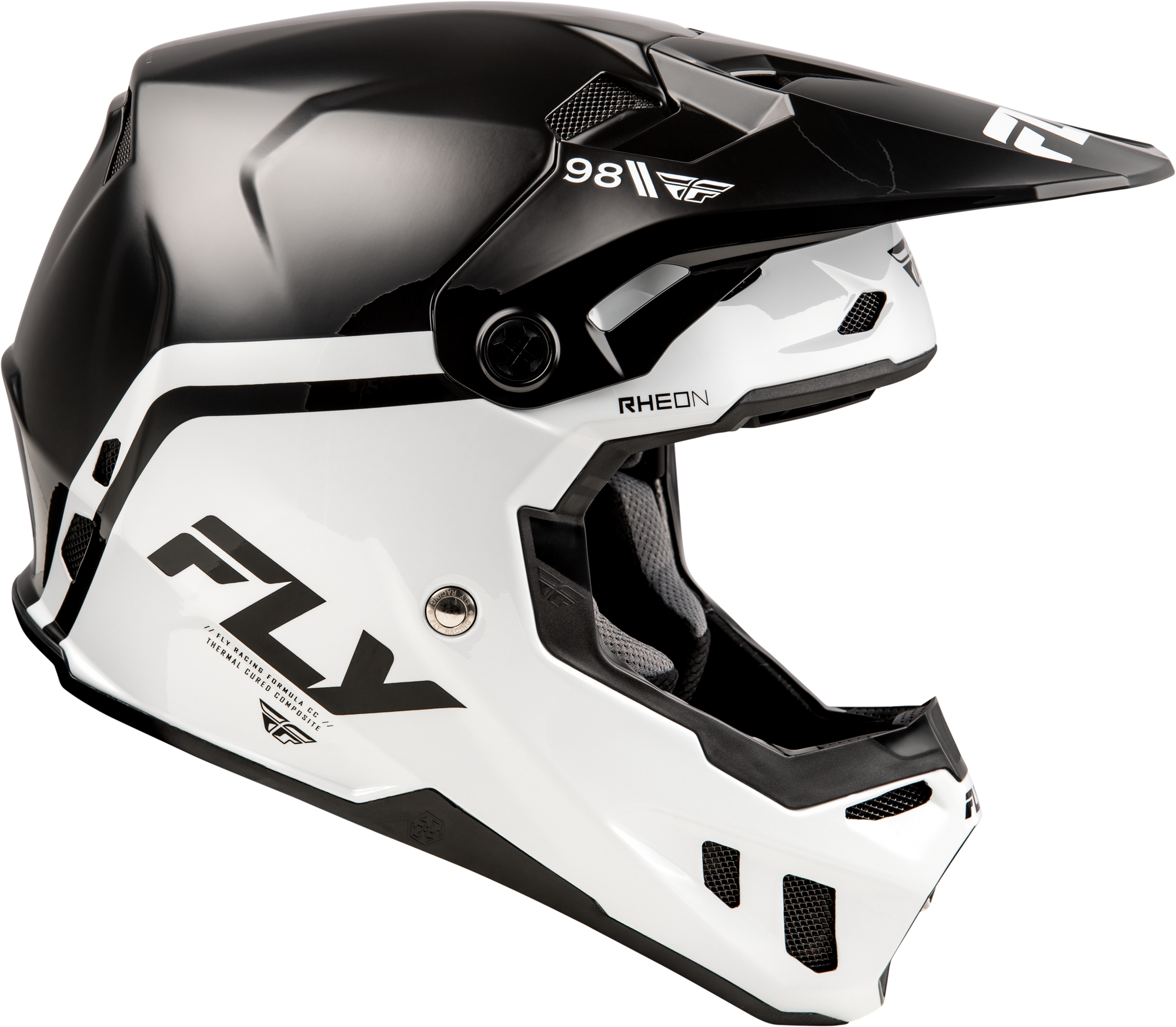 Formula Cc Objective Helmet Black/White Md