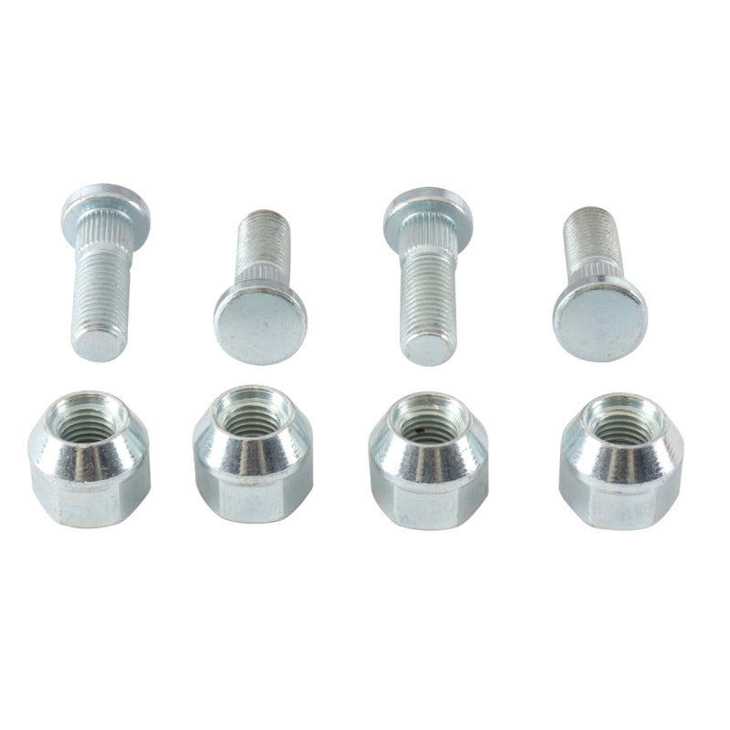 QuadBoss 09-15 Suzuki LT-A500X KingQuad 4x4 Front Wheel Stud &amp; Nut Kit