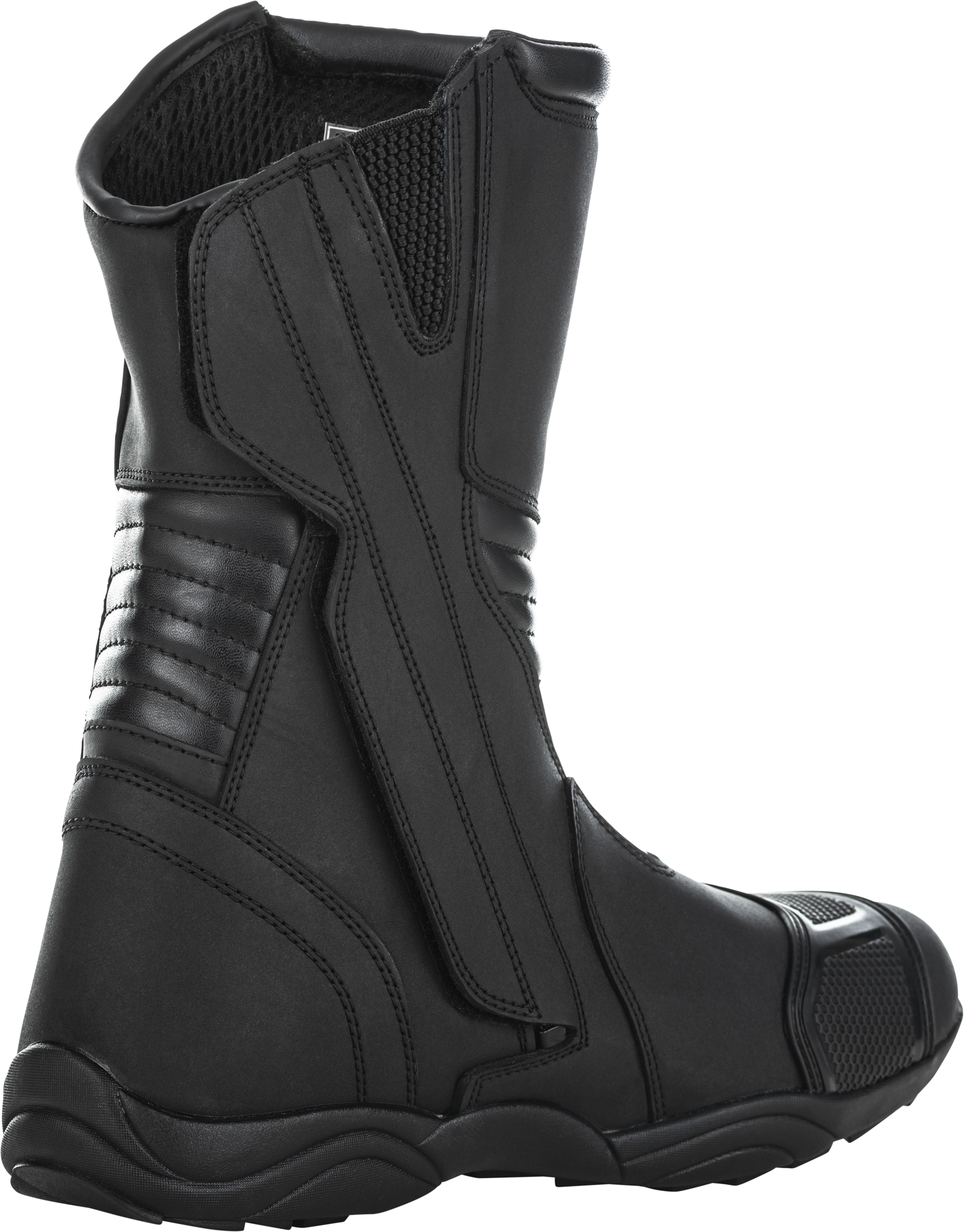 Milepost Boots Black Sz 08