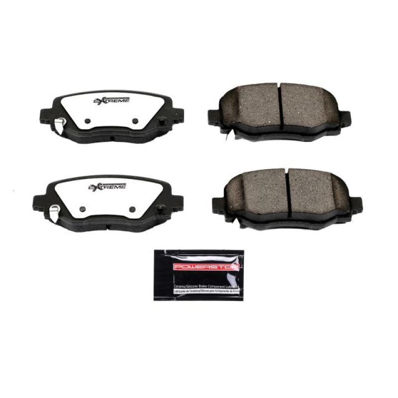 Power Stop 15-17 Chrysler 200 Rear Z36 Truck &amp; Tow Brake Pads w/Hardware