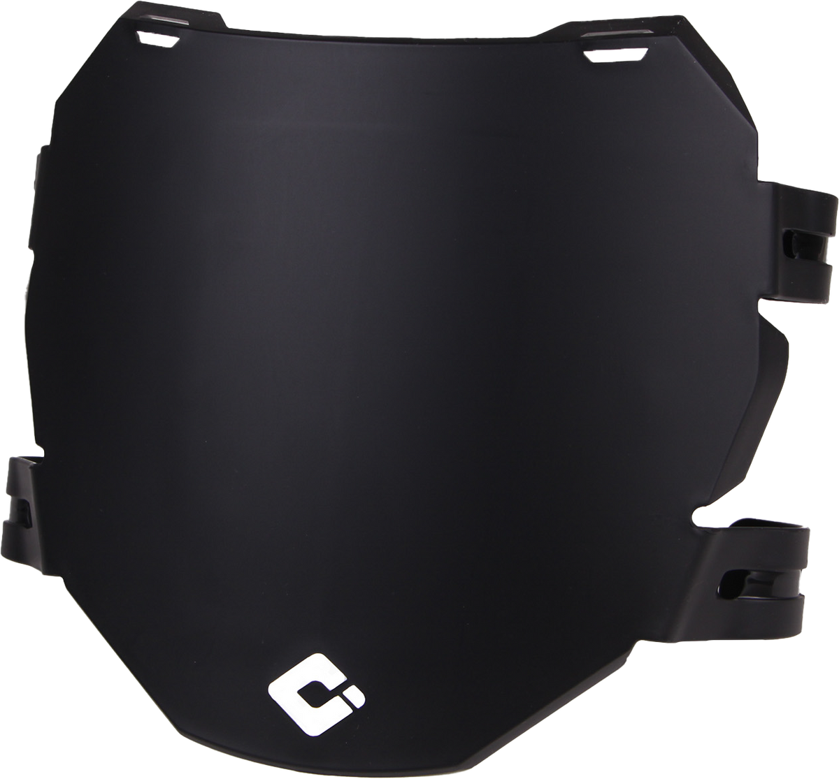 Downhill/E Bike Number Plate Black