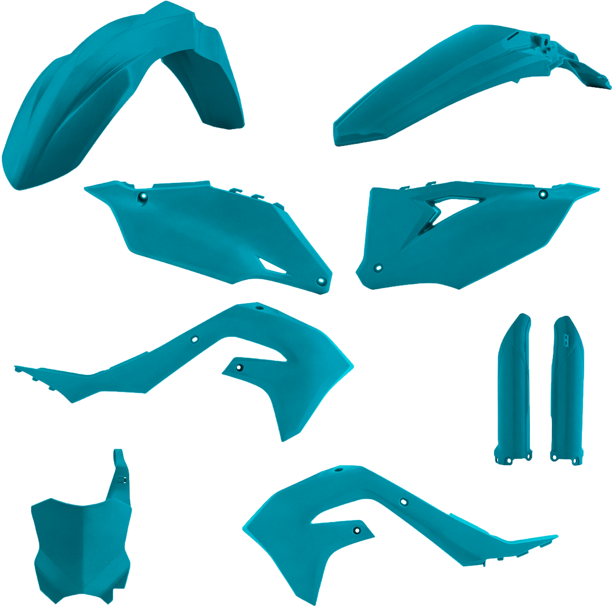 Full Plastic Kit Kaw Teal Metallic