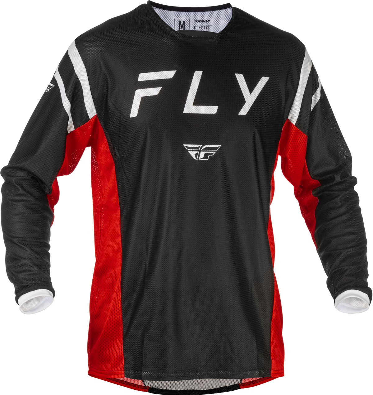 Kinetic Mesh Center Jersey Black/White/Red 2x