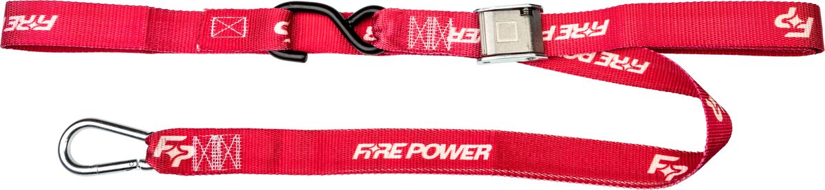 1.5&quot; Tie Down Soft Tie Red 2/Pk