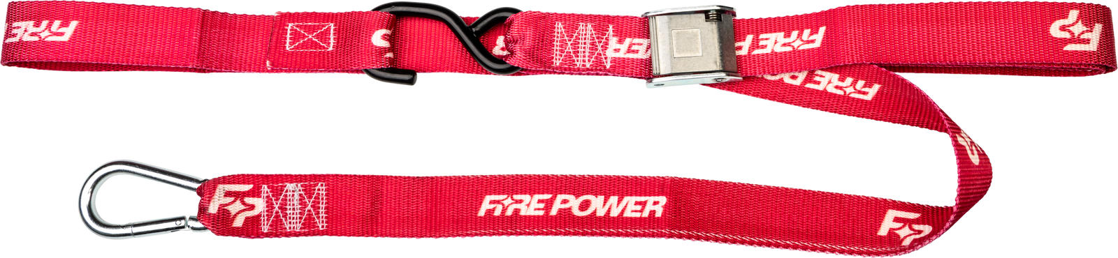 1.5" Tie Down Soft Tie Red 2/Pk
