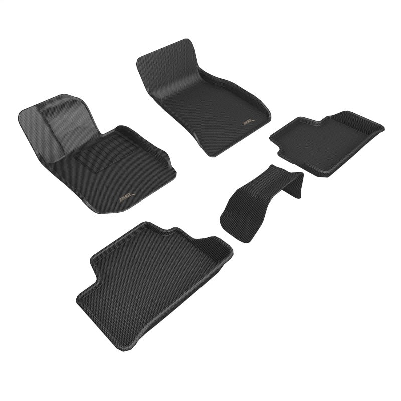 3D MAXpider 19-26 BMW 3 Series Sedan (G20) FitS RWD &amp; X-DRIVE / AT Only Kagu Black Full Set