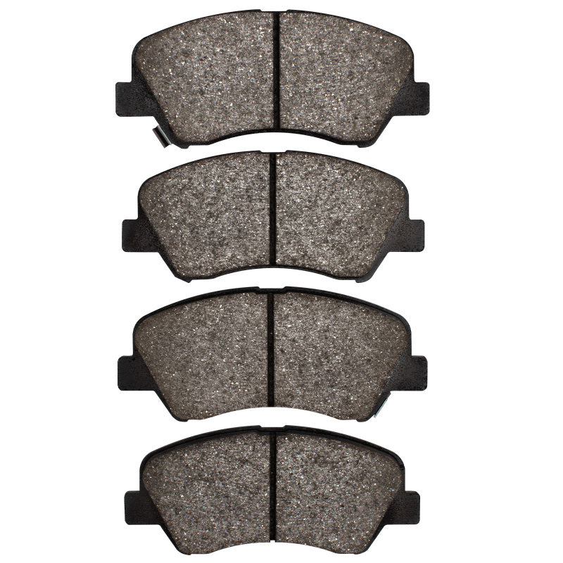 DFC 12-17 Dodge Attitude (Mexico) Front 5000 Advanced Ceramic Brake Pads and Hardware Kit
