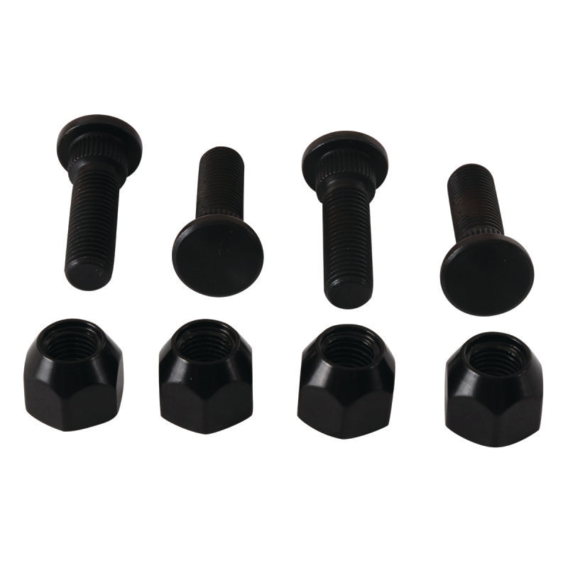 QuadBoss 99-04 Yamaha YFM250 Bear Tracker Front Wheel Stud &amp; Nut Kit