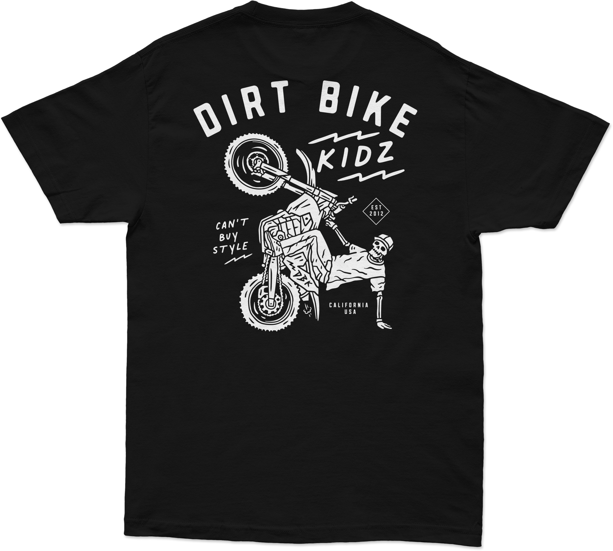 12 O'clock Tee Black 2x