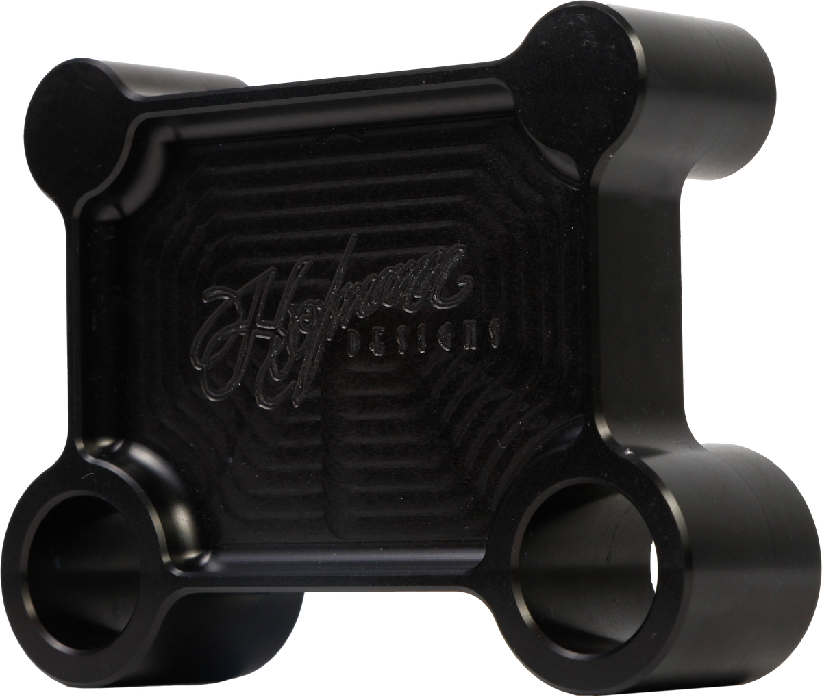 H/D Billet Pull Back Plate Black Batwing