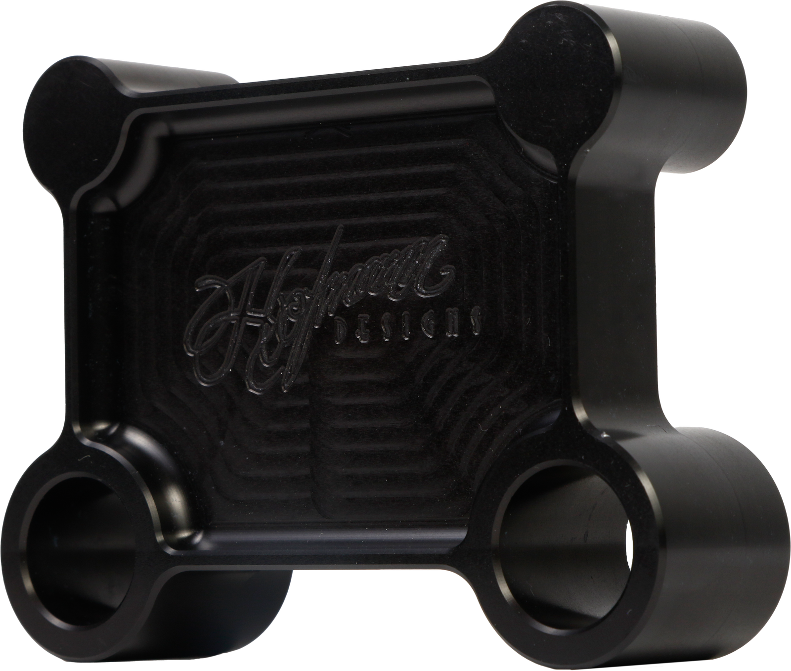 H/D Billet Pull Back Plate Black Batwing