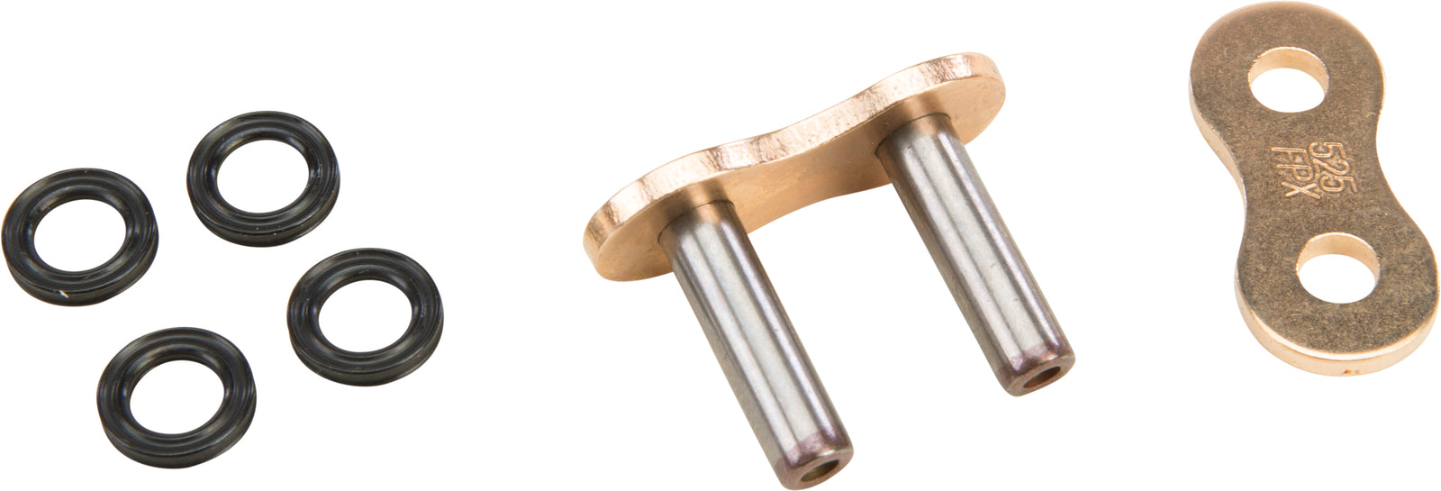 X Ring Rivet Master Link 525 Gold