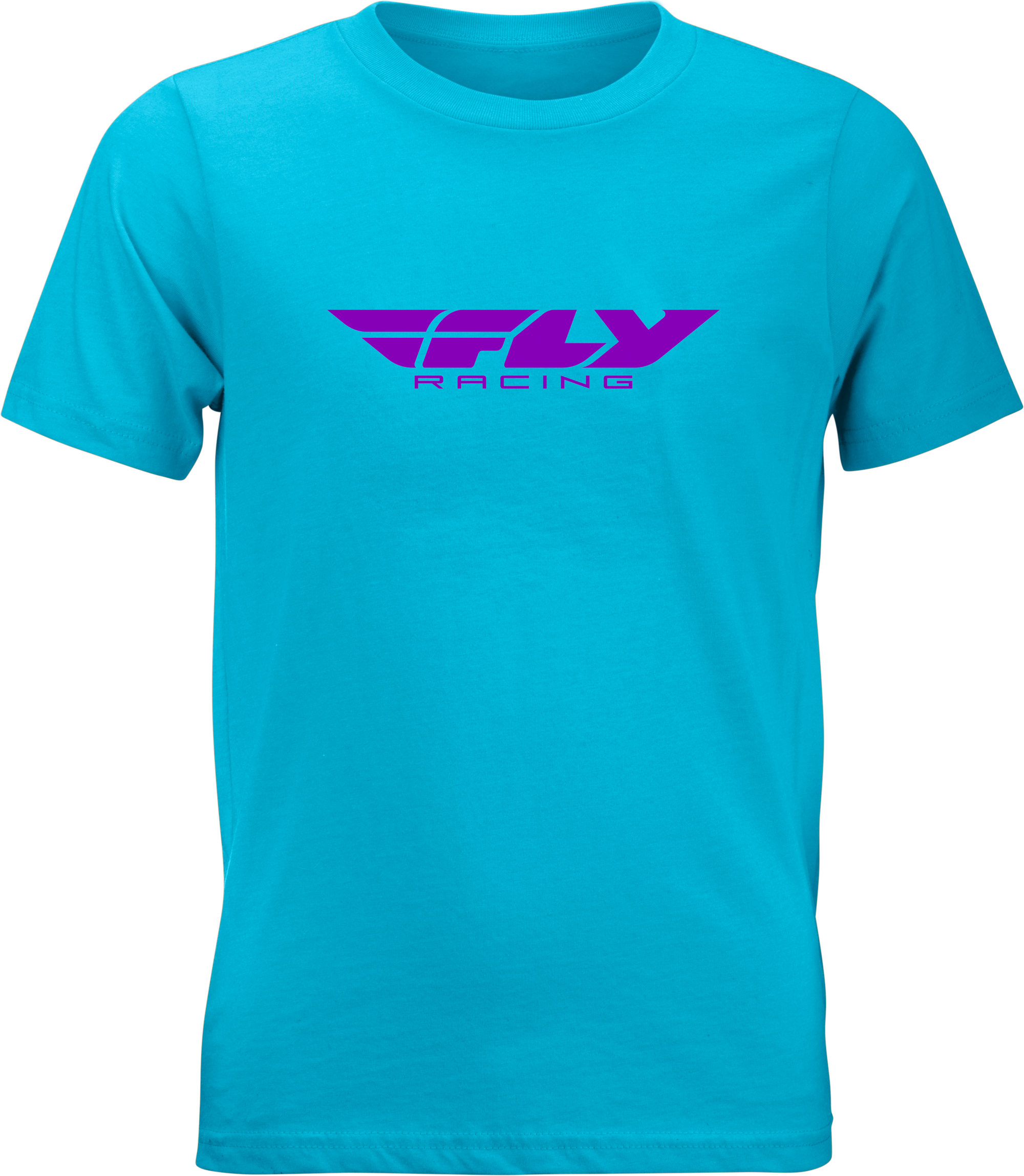 Youth Fly Corporate Tee Blue/Purple Ys