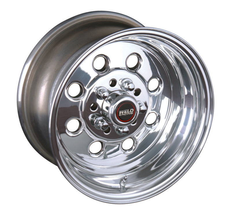 Weld Draglite 15x9 / 5x4.5 &amp; 5x4.75 BP / 4.5in. BS Polished Wheel - Non-Beadlock