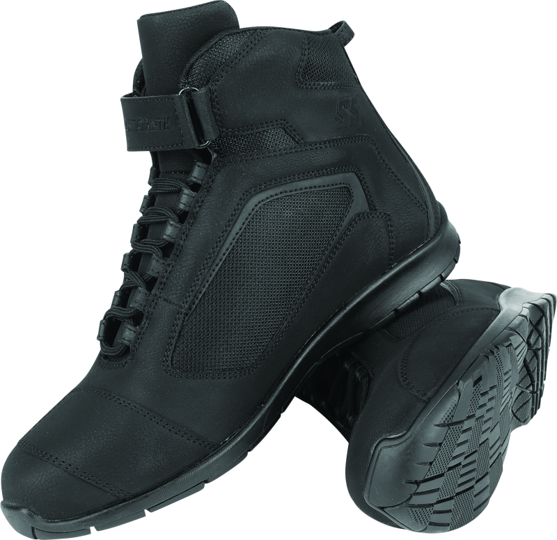 Speed and Strength Moment of Truth Leather Shoe Black Size - 8
