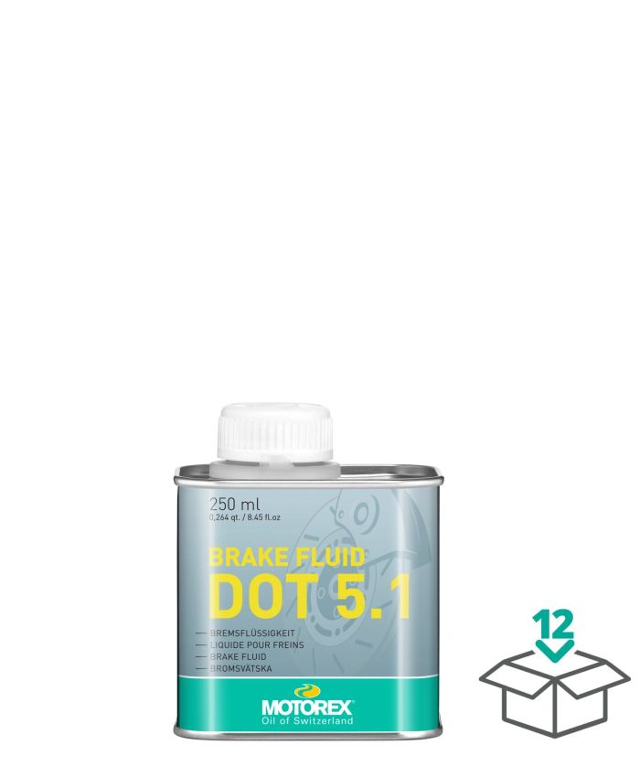MOTOREX BRAKE FLUID DOT 5.1, 250 ML