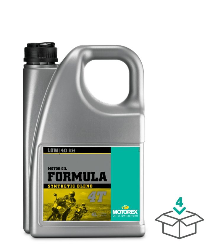 MOTOREX FORMULA 4T 10W40 JASO MA2, 4 LITER