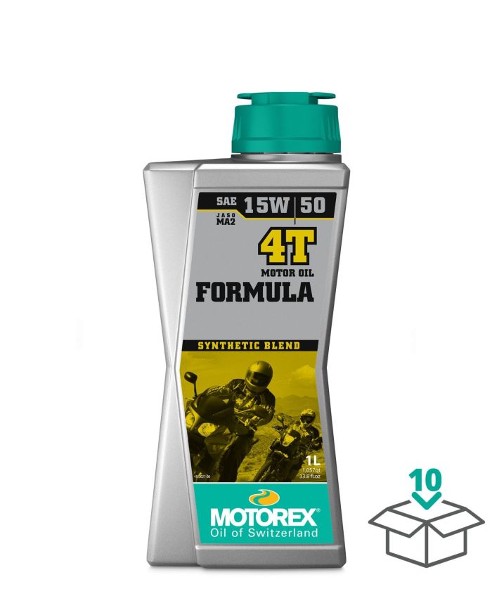MOTOREX FORMULA 4T 15W50 JASO MA2, 1 LITER