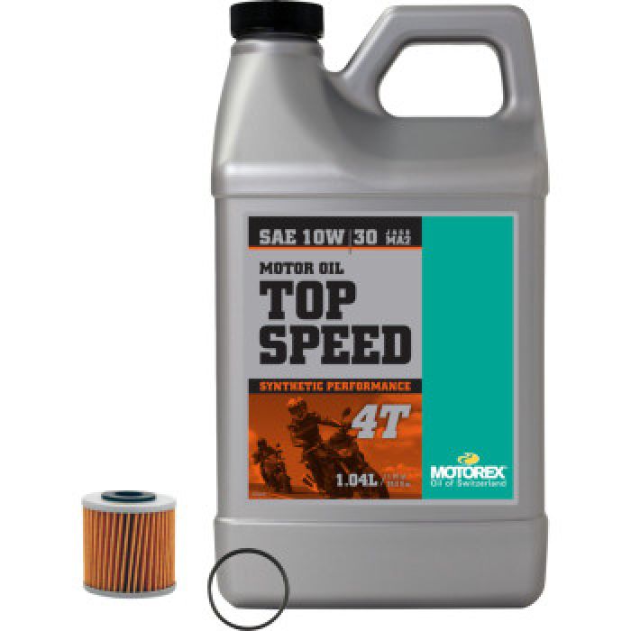 MOTOREX OIL CHANGE KIT TOP SPEED 10W-30 HONDA CRF450R