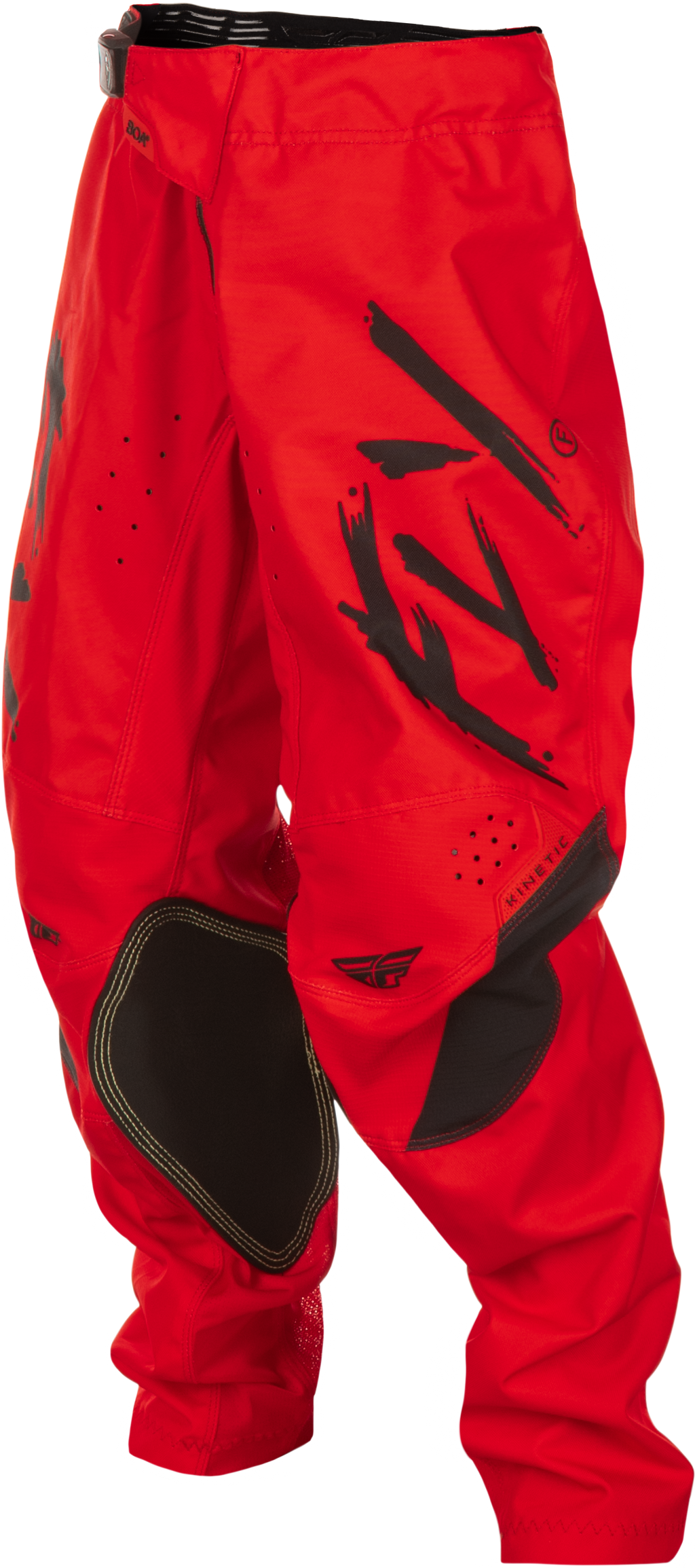 Kinetic Stoke Pant Ca/Ny Red/Black Sz 18