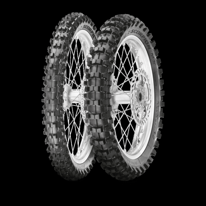 PIRELLI MID-SOFT STADIUM 80/100-21 M/C 51M MST