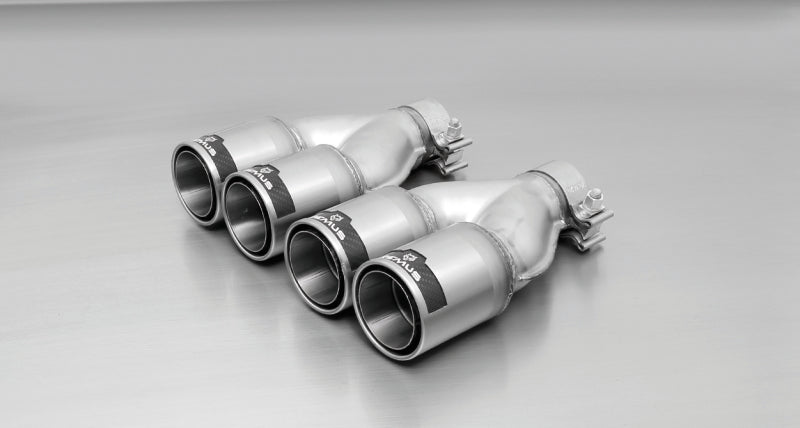 Remus 2006 Peugeot 207 3 &amp; 5 Door 1.4L/1.6L HDI 84mm Straight w/Carbon Insert Tail Pipe Set