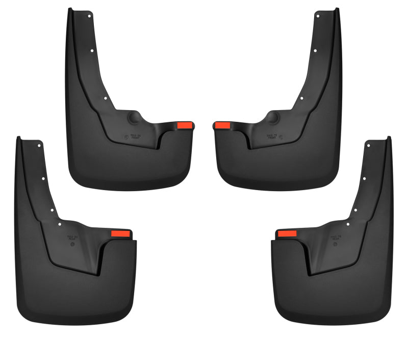 Husky Liners 19-22 RAM 1500 w/ OEM Fender Flares Custom-Molded Front &amp; Rear Mud Guards