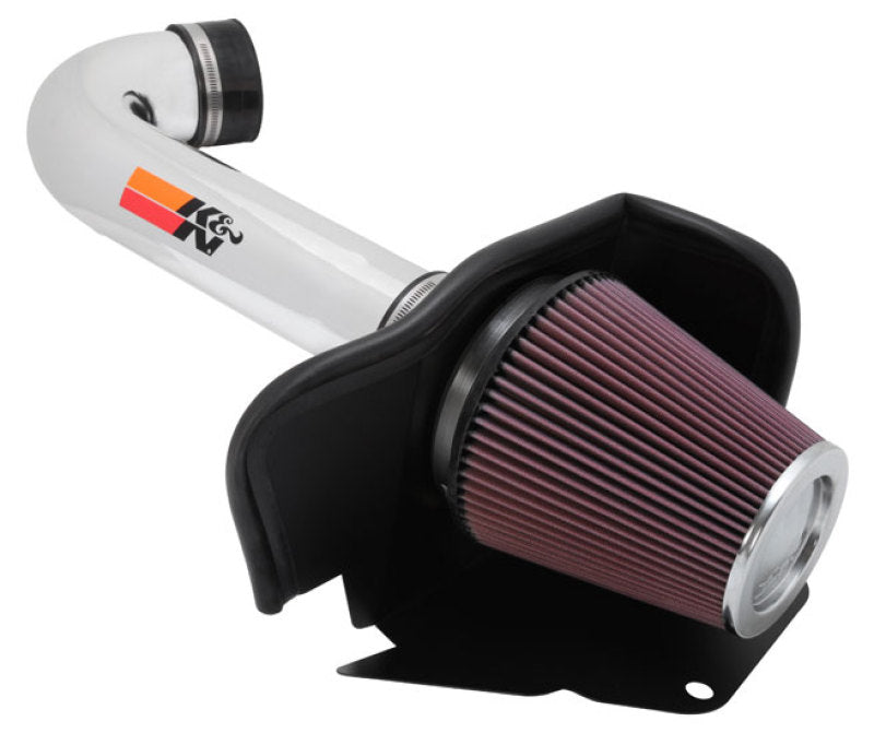 K&amp;N 11 Jeep Grand Cherokee 5.7L V8 / 11 Dodge Durango 5.7L V8 High Flow Performance Intake Kit