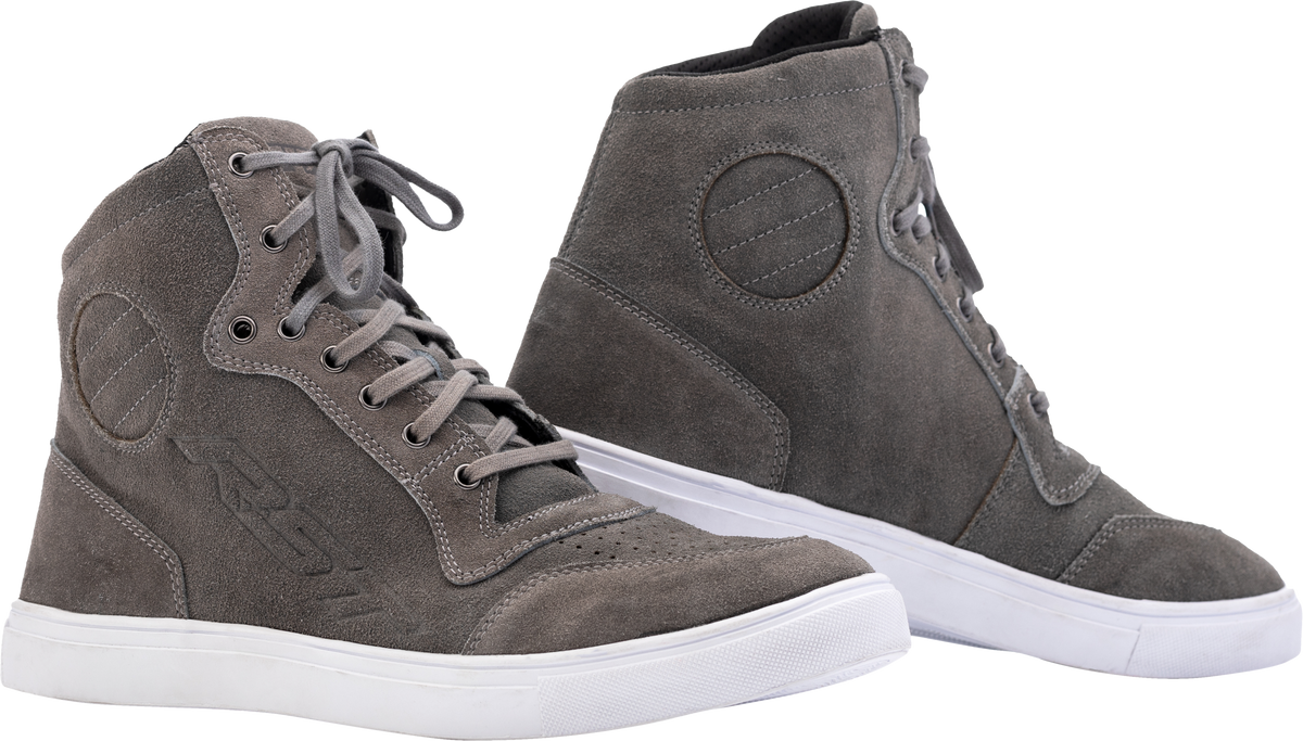 Hitop Moto Sneaker Ce Boot Grey Suede  Sz 11.5