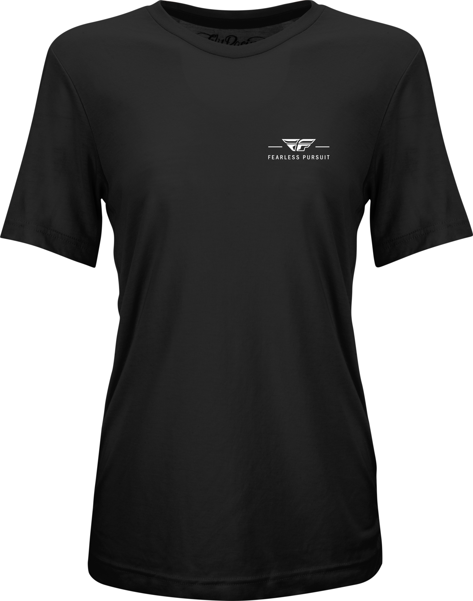 Women's Fly Motto Tee Black Md
