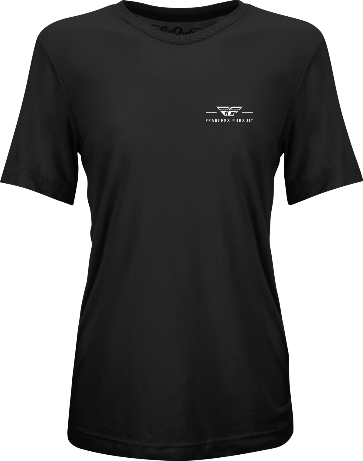 Women&#39;s Fly Motto Tee Black Lg