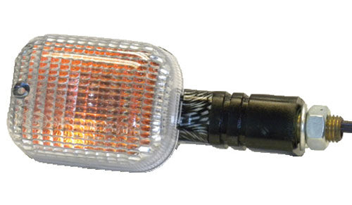CLEAR LENS, ON/OFF-ROAD DOT TURN SIGNALS, C.F. PAIR