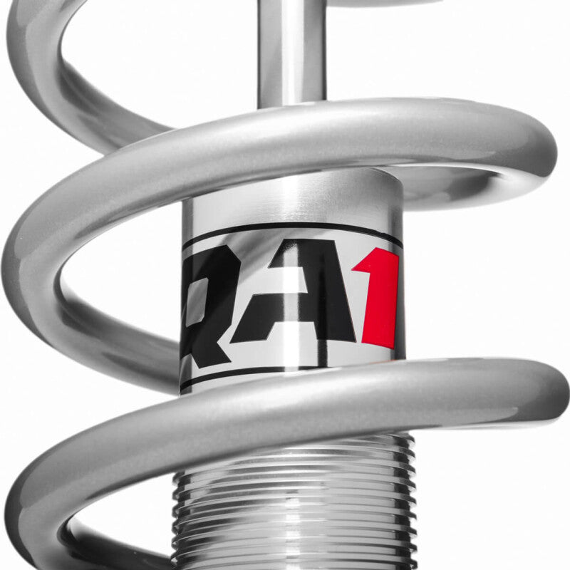 QA1 GM Pro Front Coil-Over System - Single Adj. - 10in x 400lbs/in - Flat Large - Aluminum