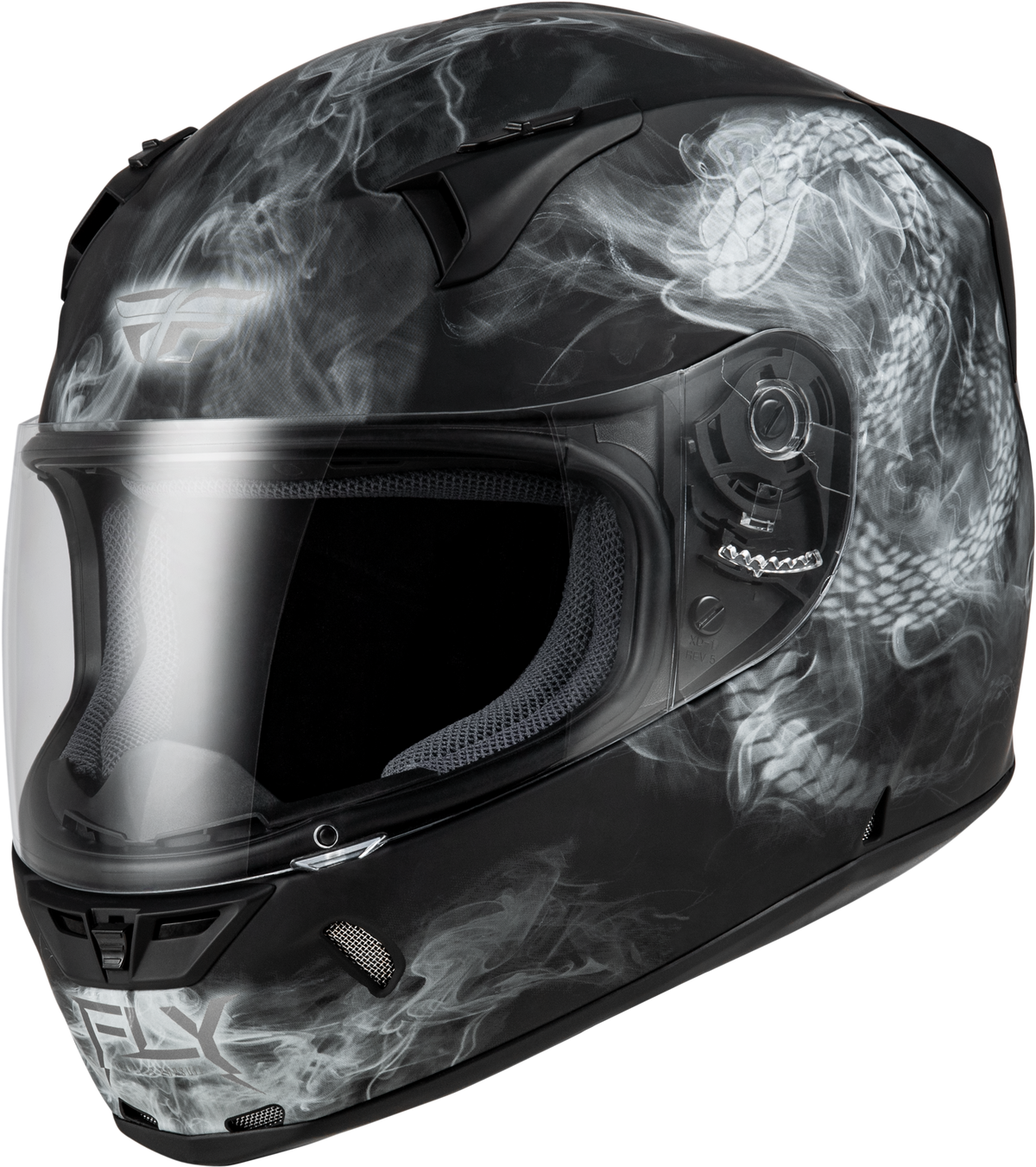 Revolt Coil Helmet Matte Black/White 2x