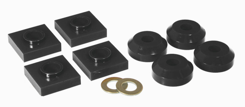 Prothane 76 &amp; Earlier Ford F150/250 Transfer Case Mounts - Black