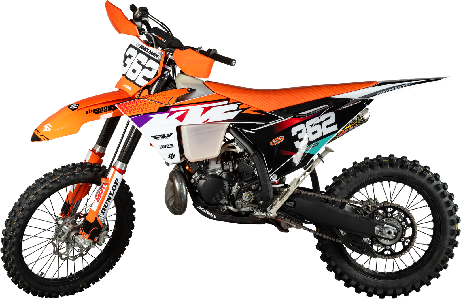 Carbon Fiber Fork Shield Lower 52 Mm X 260 Mm