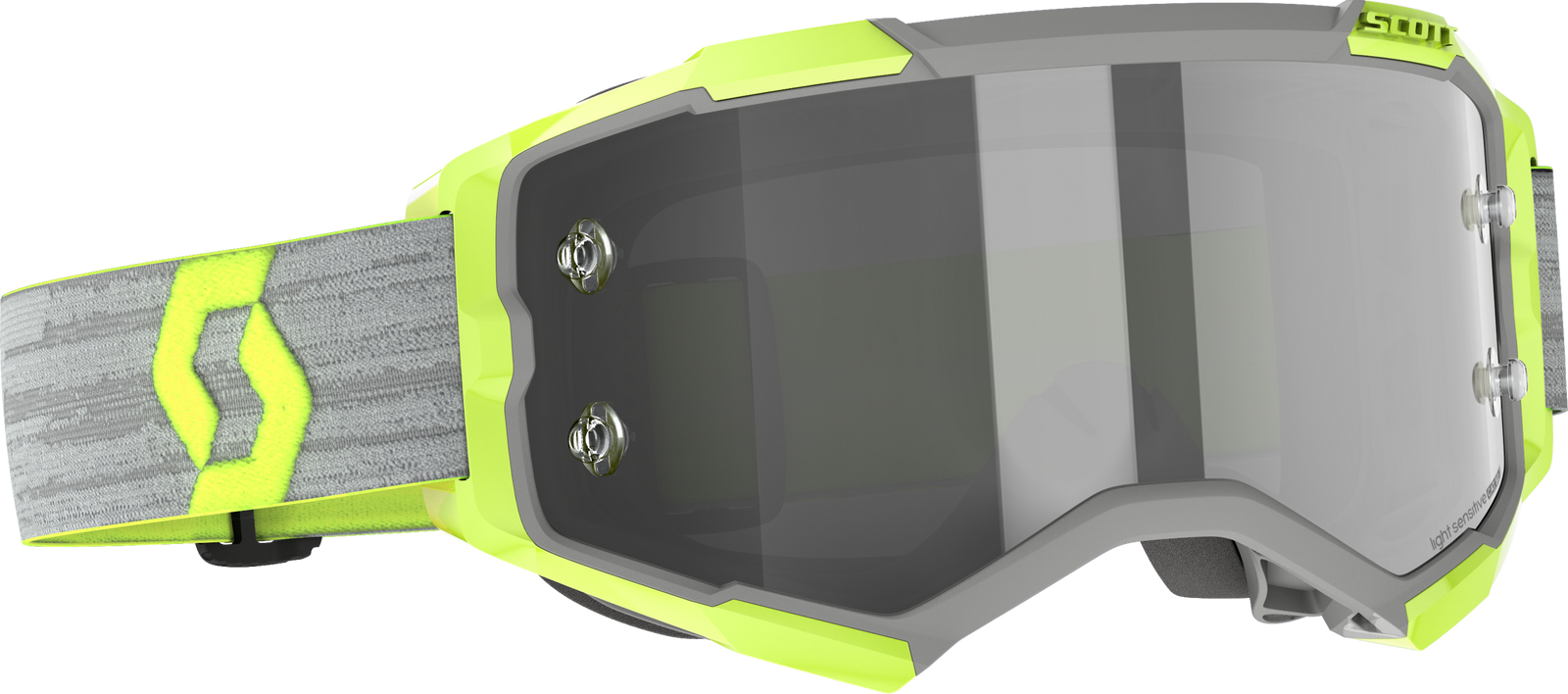 Fury Goggle Ls Grey/Yellow W/Grey Works